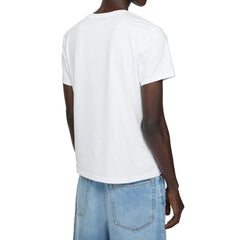 Acne Studios Weißes Baumwoll-T-Shirt