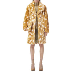 Burberry Beige Lambskin False
