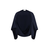 P.A.R.O.S.H. Blue Polyester Sweatshirt