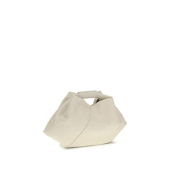 MM6 Handtasche aus weißem Kalbsleder Bos Taurus