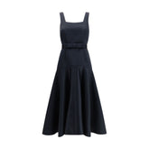 P.A.R.O.S.H. Blue Polyester Casual Dress