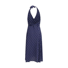 P.A.R.O.S.H. blaues Seiden-Freizeitkleid