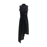 Balenciaga Zwarte Polyamide Casual Jurk