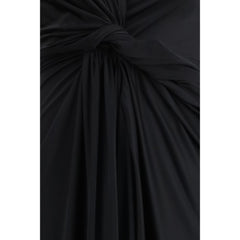 Balenciaga Schwarzes Polyamid Freizeitkleid