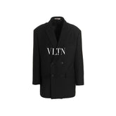 Valentino Garavani Black Silk Blazer