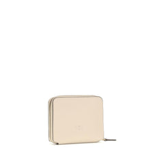 PINKO Beige Calf Leather Bos Taurus Wallet