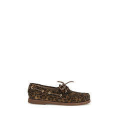 Gianvito Rossi Multicolor Calf Leather Bos Taurus Slip-On Loafers