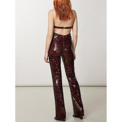 Patrizia Pepe Red Polyester Jumpsuit