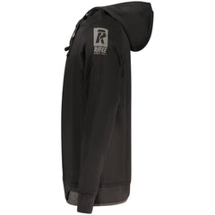 Rifle Herren-Sweatshirt aus schwarzer Baumwolle