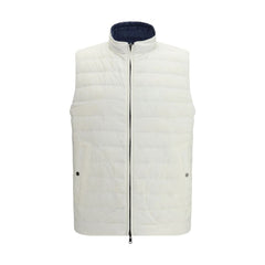 Herno Weiße Ärmellose Jacke aus Polyamid