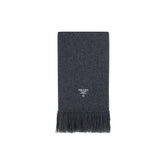 Prada Gray Cashmere Foulard