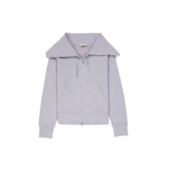 Herno Lila Baumwoll-Cardigan