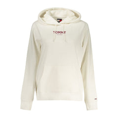 Tommy Hilfiger Weißes Damen-Sweatshirt aus Baumwolle