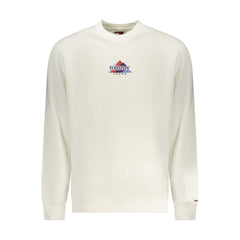 Tommy Hilfiger Weißes Baumwoll-Sweatshirt für Herren
