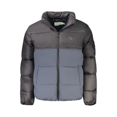 Calvin Klein Blaue Polyester-Herrenjacke