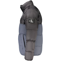 Calvin Klein Blaue Polyester-Herrenjacke