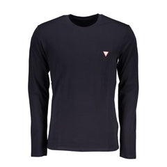 Guess Jeans Blu Cotton Men T-Shirt