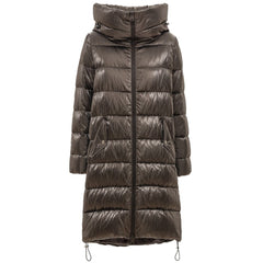 Herno Gray Viscose Parka