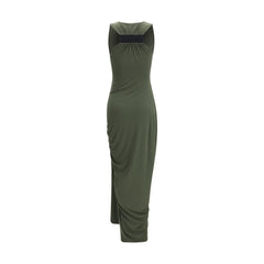Coperni Bicolor Polyester Casual Dress