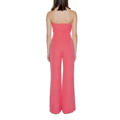 Silence Overall aus orangefarbenem Polyester