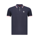 North Sails Blue Cotton Men Polo Shirt