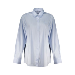 Guess Jeans Azzurro Damenhemd aus Baumwolle