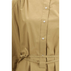 Loulou De Saison Beige Cotton Casual Dress