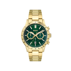 Hugo Boss Goldene Edelstahl-Armbanduhr