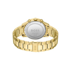 Hugo Boss Goldene Edelstahl-Armbanduhr
