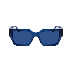 Karl Lagerfeld – Blaue Sonnenbrille mit Spritzguss
