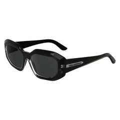 Karl Lagerfeld – Schwarze Sonnenbrille mit Spritzguss