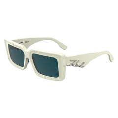 Karl Lagerfeld Sonnenbrille aus weißem Acetat