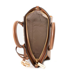 Michael Kors Brown Leather Handbag
