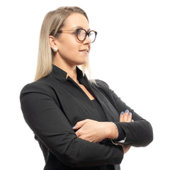 Sandro Brown Metal & Plastic Glasses (Frames)