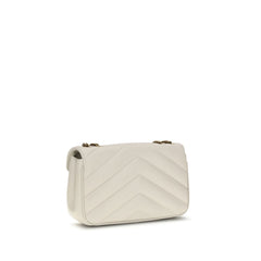 Saint Laurent Beige Lamm Ovis Aries Aries Umhängetasche