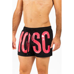 Moschino Fuchsia Polyester Swim Shorts