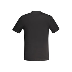 Guess Jeans Schwarzes Baumwoll-Herren-T-Shirt