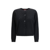 Gucci Black Wool Cardigan
