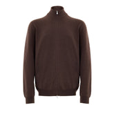 Gran Sasso braune Strickjacke aus Wolle