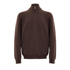 Gran Sasso braune Strickjacke aus Wolle