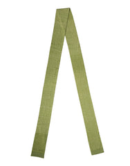 Dolce & Gabbana Grüner Kaschmir Strickschal 280cm x 11cm Herren Schal