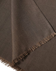 Dolce & Gabbana Brown Polyester Neck Warmer Shawl 185cm x 165cm Men Scarf