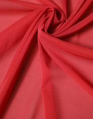 Dolce & Gabbana Roter Seiden-Halstuch Schal Wickelschal Damen Stola 200cm x 64cm