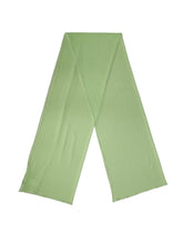 Dolce & Gabbana Lichtgroene Zijden Nekwikkel Sjaal Stola 200cm x 64cm