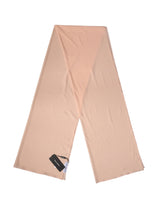 Dolce & Gabbana Perzikkleurige Zijden Nekwikkel Sjaal Dames Stola 200cm x 64cm Sjaal