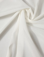 Dolce & Gabbana Off White Zijden Nekomslag Sjaal Stola 200cm x 64cm