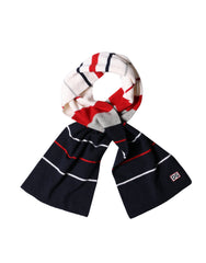 Dolce & Gabbana Multicolor Stripes Shawl Neck Wrap 119cm x 20cm Scarf