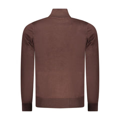 Coveri Moving Marrone Viscosa Mens Sweater
