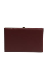 Dolce & Gabbana Braune Clutch aus Kalbsleder für Damen Abendtasche