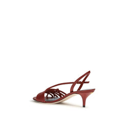 Valentino Garavani Riemchensandalen aus Ziegenleder in Multicolor